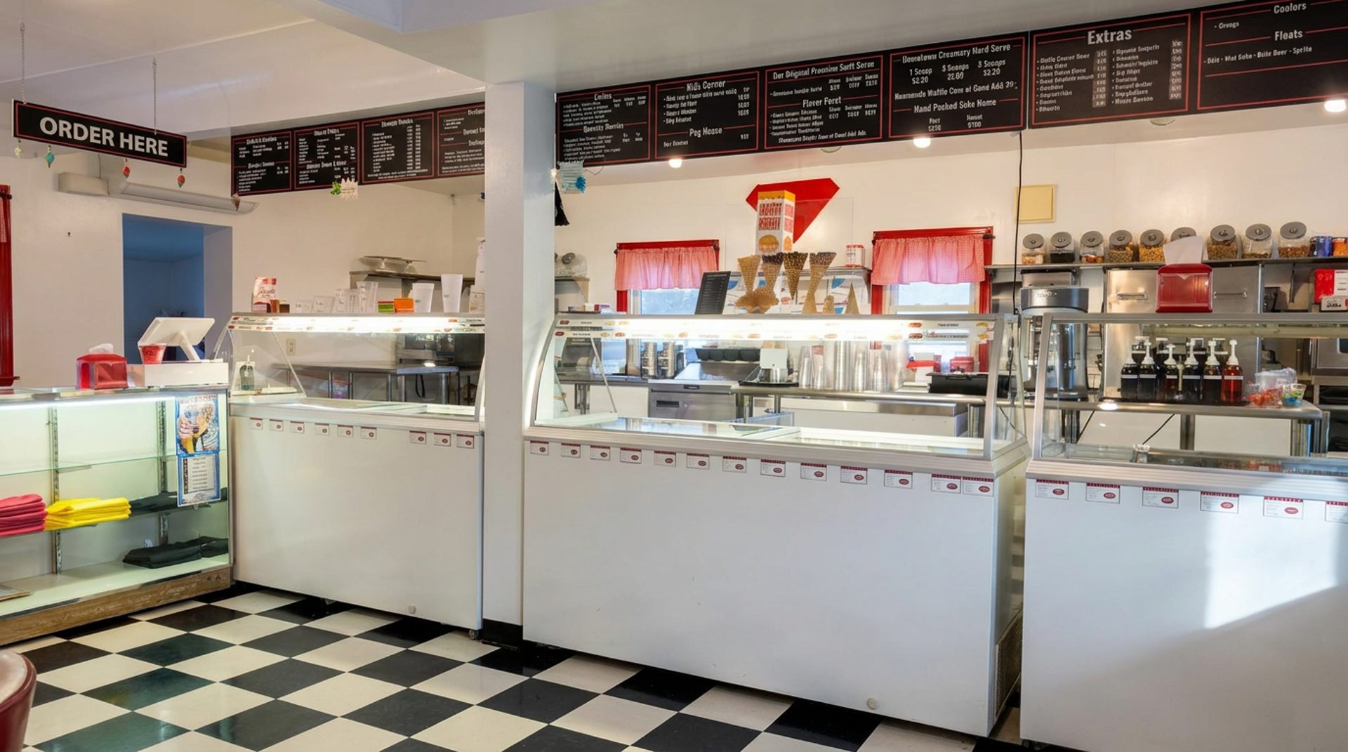 The parlor counter