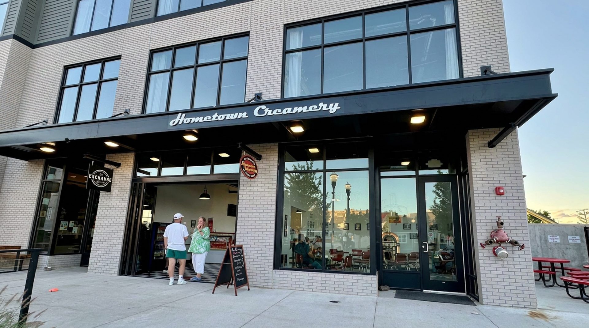 A downtown destination
