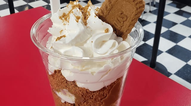 Cookie Butter Crunch Sundae.